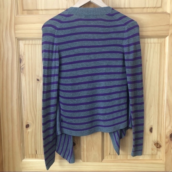 DKNY open front waterfall cardigan Girls size XL - Picture 9 of 10